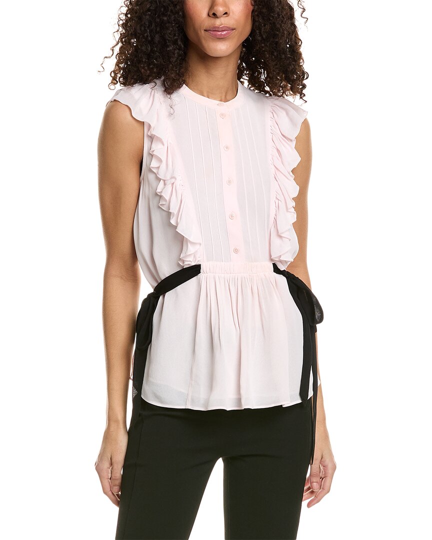 

Блузка с оборками Ted Baker, розовый