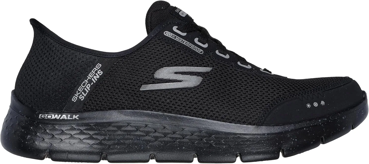 Мужские кроссовки Skechers Go Walk Flex, Black Textile — фото 2