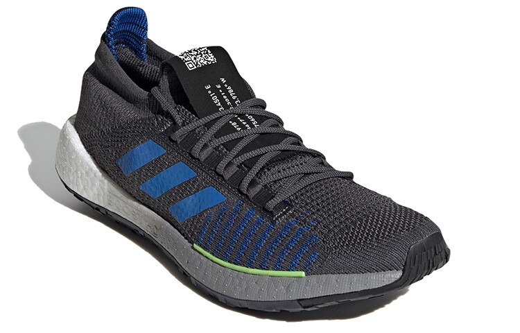 Кроссовки для бега PulseBOOST мужские с низким верхом серые/синие/белые Adidas — фото 3
