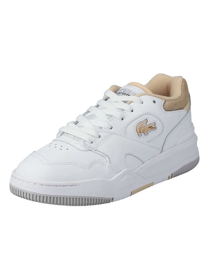 Низкие кроссовки Lacoste Lineshot, цвет white/light brown