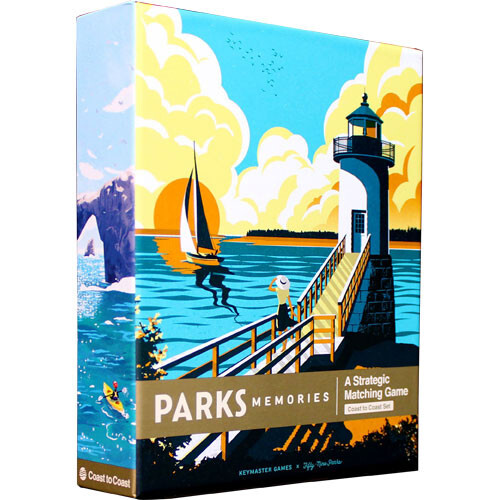 

Настольная игра Keymaster Games PARKS Memories: Coast to Coast