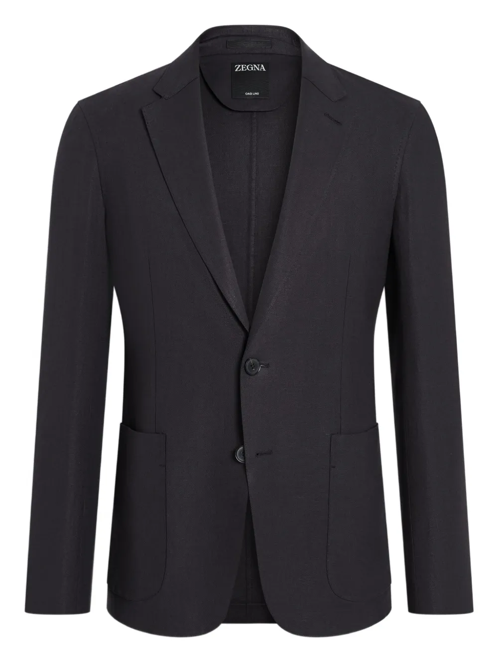 

Льняной блейзер Oasi Zegna, синий