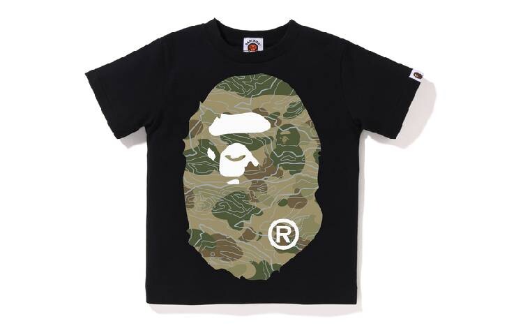 

Детская футболка A Bathing Ape, черный