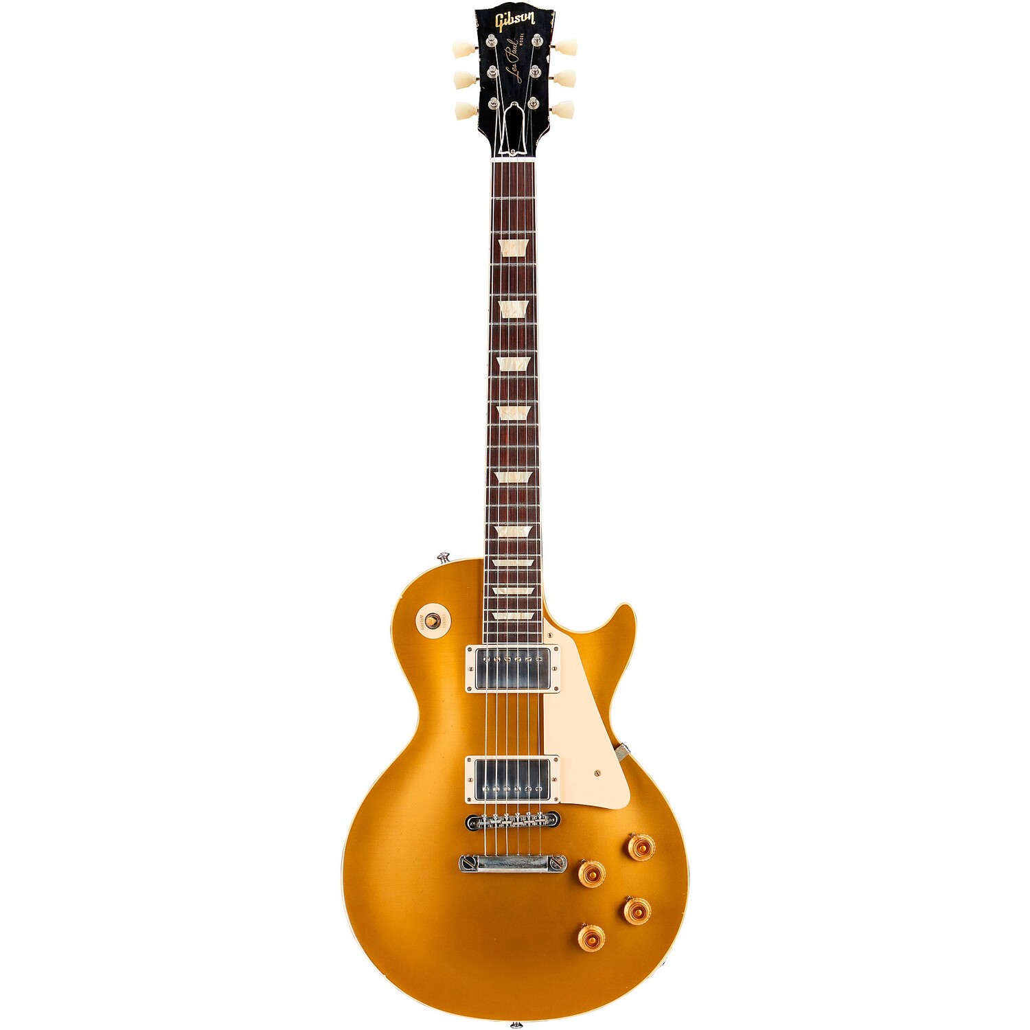 

Электрогитара Gibson Custom Murphy Lab 1957 Les Paul Goldtop Darkback Reissue Light Aged Double Gold