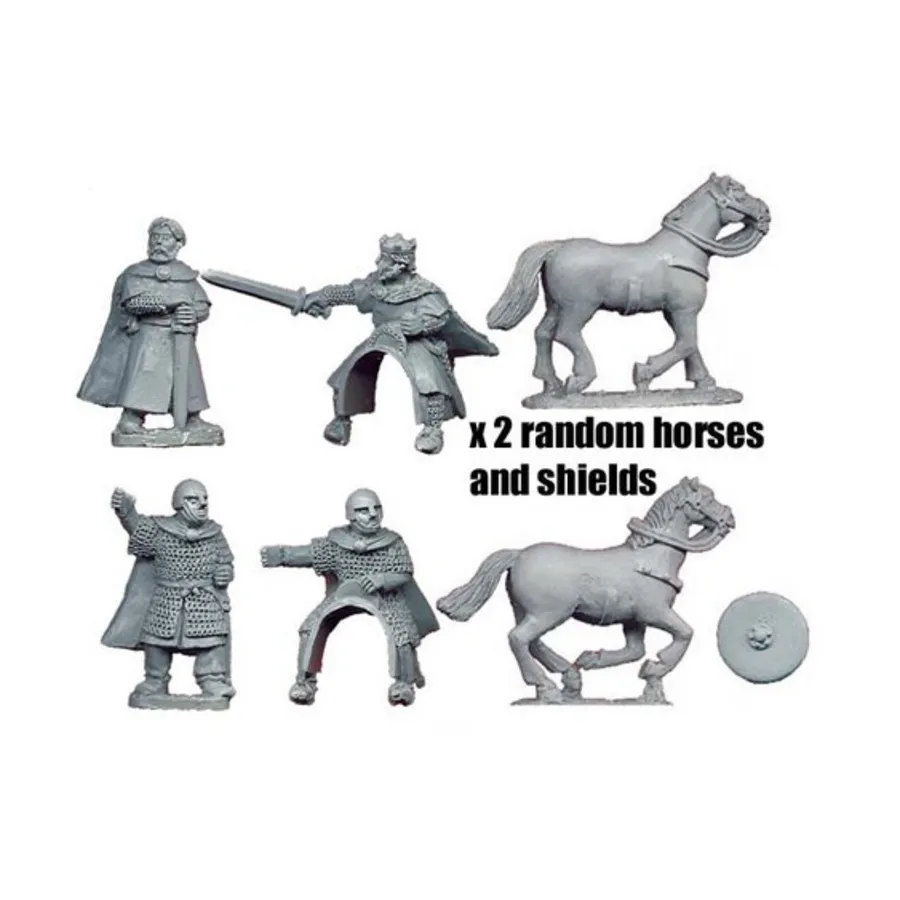 

Личности Педро Бермудес и король Альфонсо, Historical Miniatures - Dark Ages - El Cid (28mm) (Crusader Miniatures)