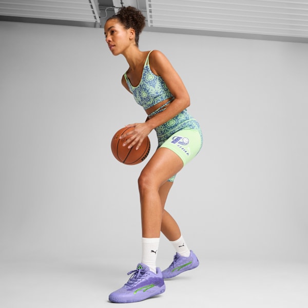 Женские баскетбольные кроссовки Stewie 3 Lace 'Em Up Puma, фиолетовый — фото 3