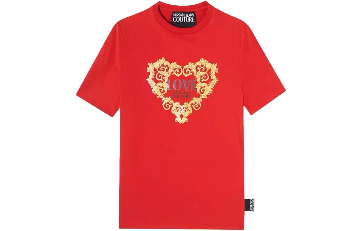 

VERSACE Футболка мужская красные
