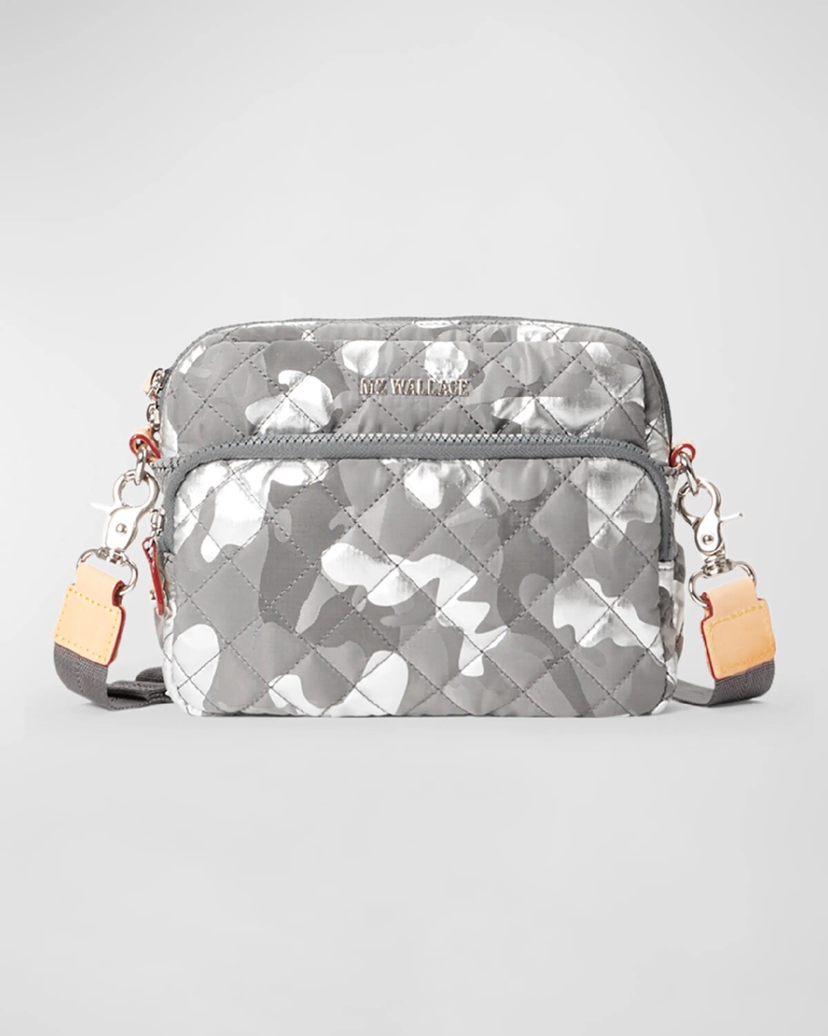 

Маленькая стеганая сумка через плечо Metro с камерой и фотоаппаратом Mz Wallace, мультиколор