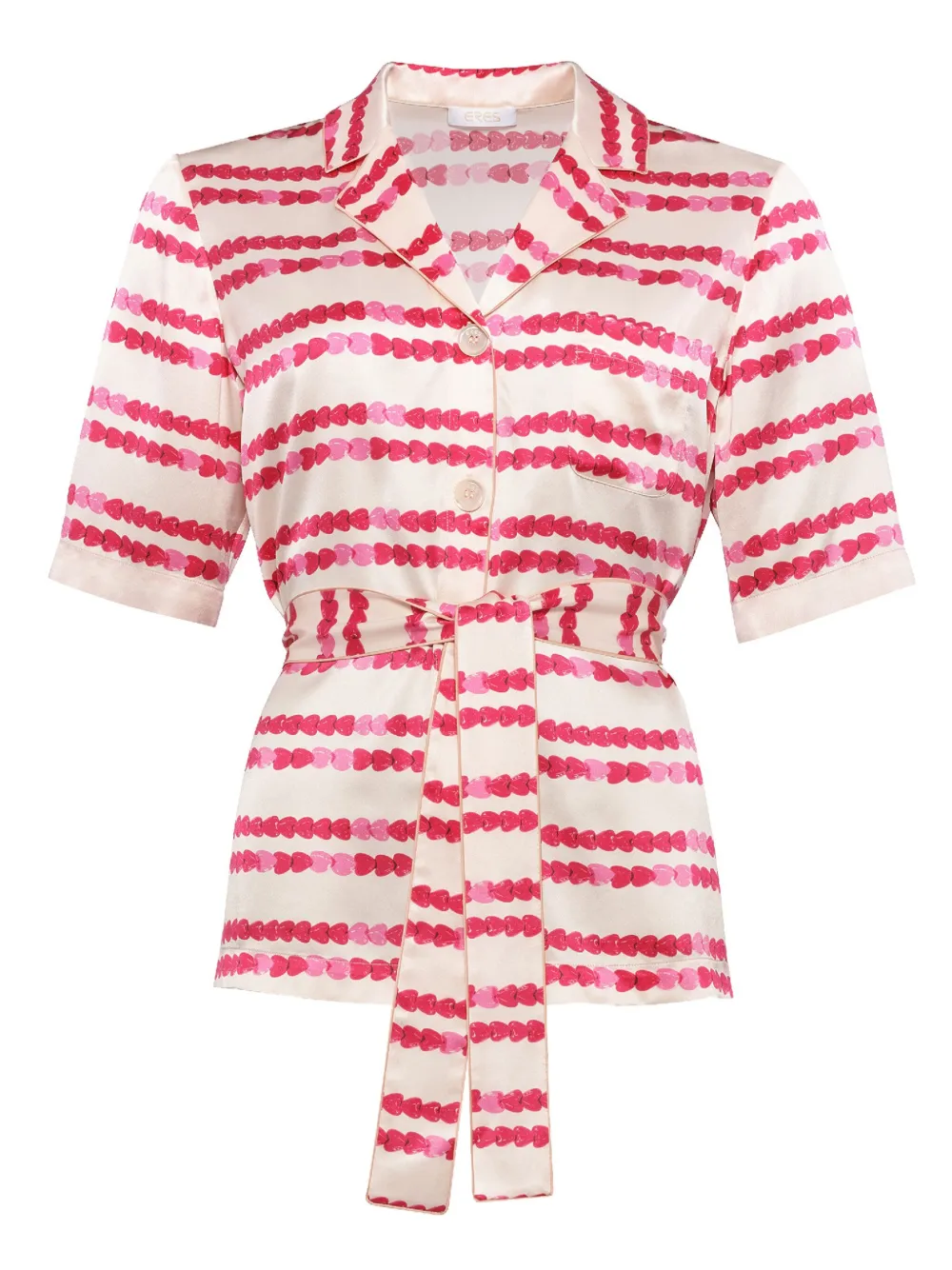 

Пижамная рубашка galante с принтом ERES, розовый