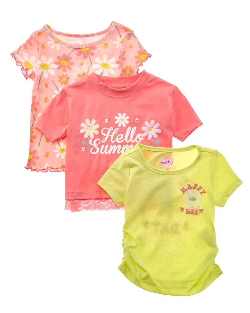Freestyle 3pk Busy Bee Top, желтый