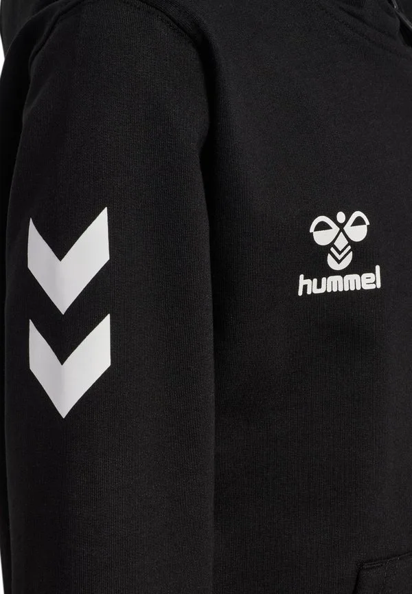 Толстовка на молнии с шевронным узором Hummel, Black — фото 3