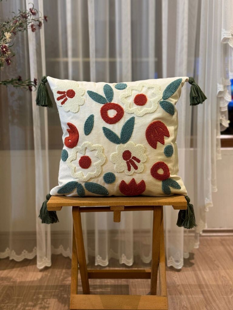 

Evila Originals, Punch Cushion v17 - Multicolor, подушка, разноцветная, 100 % ПОЛИЭСТЕР, 43 x 43 см