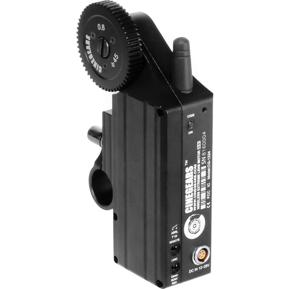 

CINEGEARS Single Axis Wireless Extreme Motor V3 1-224