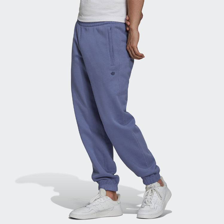 Спортивные брюки Men's adidas originals Logo Solid Color Bundle Feet Sports Pants/Trousers/Joggers Violets H62545 — фото 2