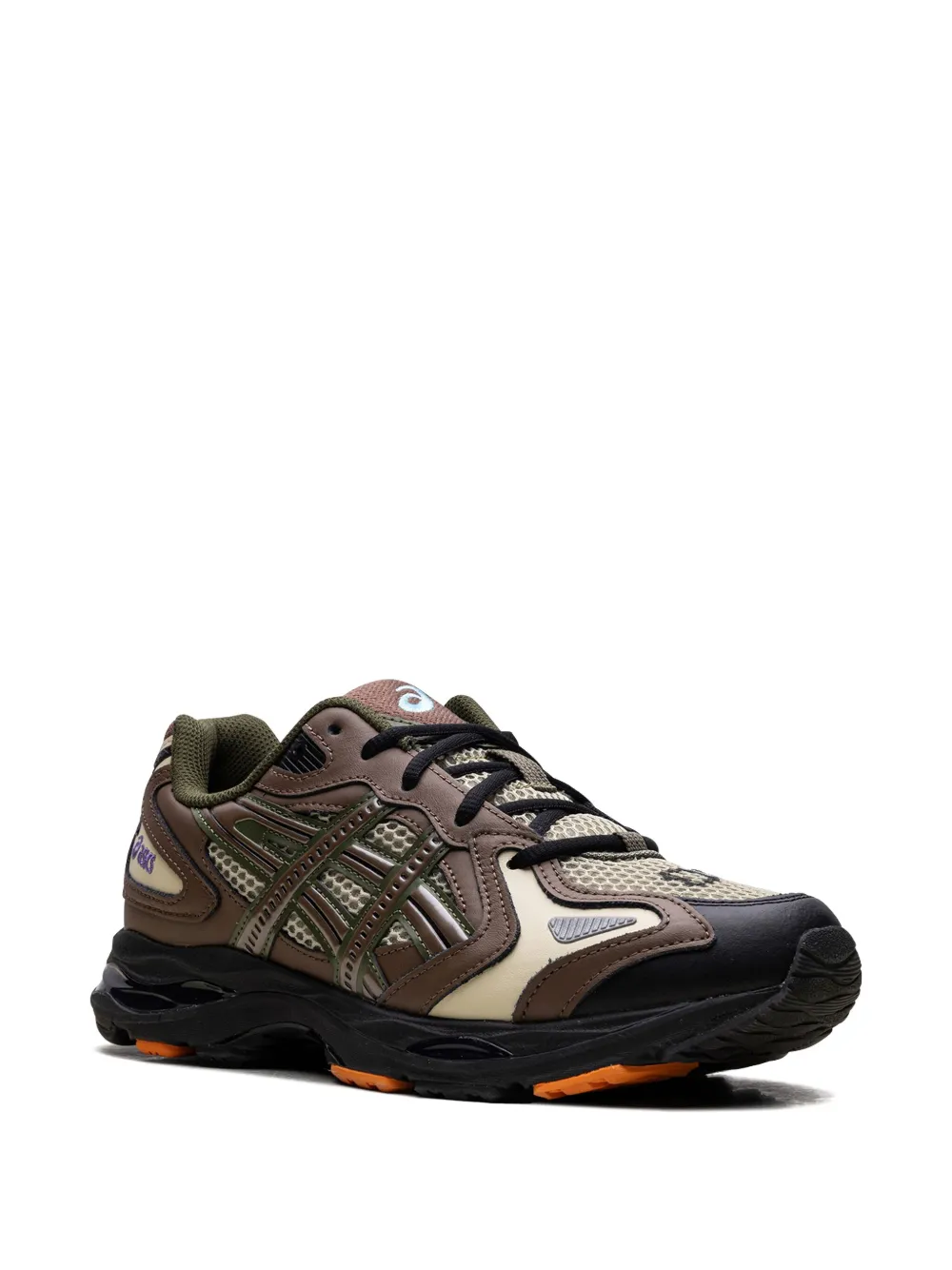 Кроссовки GEL-K1011 Khaki/Clay Canyon из коллаборации с Gallery Dept ASICS, коричневый — фото 2