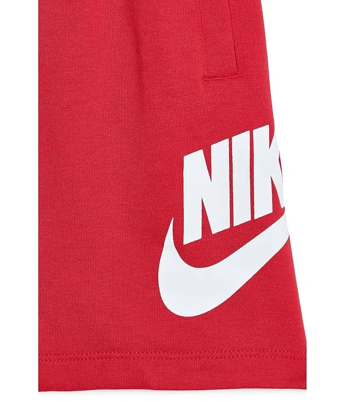 Шорты из футера Nike Kids French Terry Shorts, University Red — фото 3