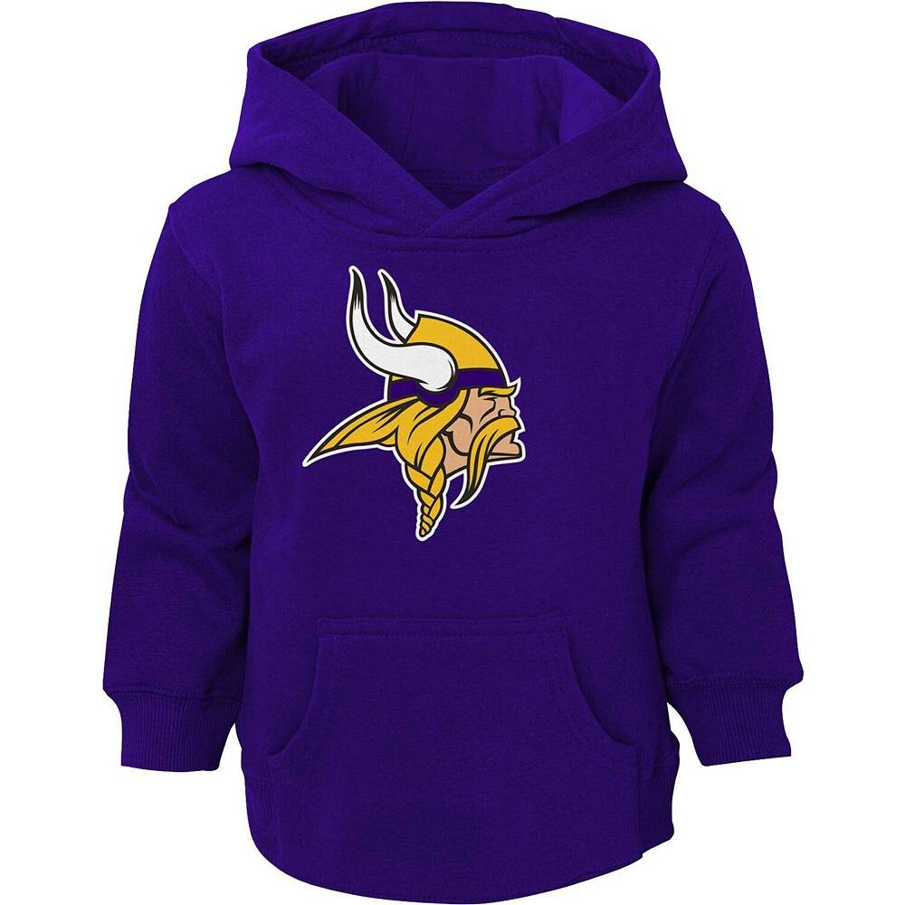 

фиолетовый пуловер с капюшоном и логотипом Minnesota Vikings для малышей Outerstuff, цвет Mvk Purple