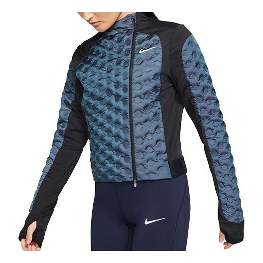 

Куртка aeroloft running с пуховым пером королевская куртка Nike, синий