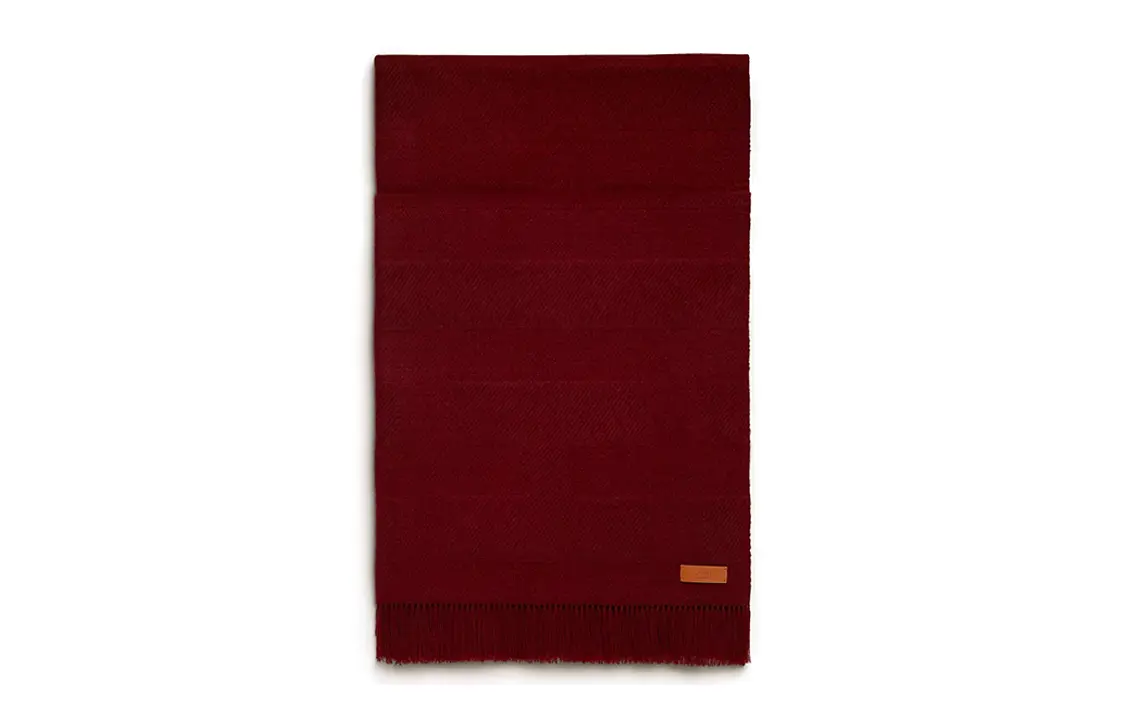 

Rayee H Вязаный Шарф Женский Бордовый HERMES