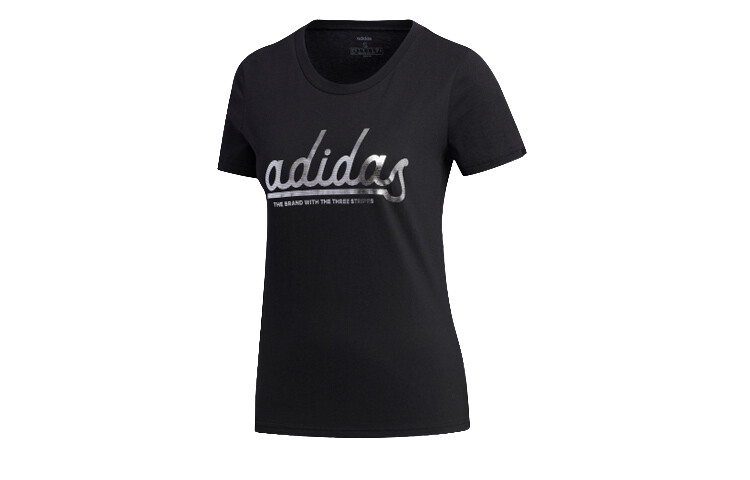 

Футболка женская черная Adidas