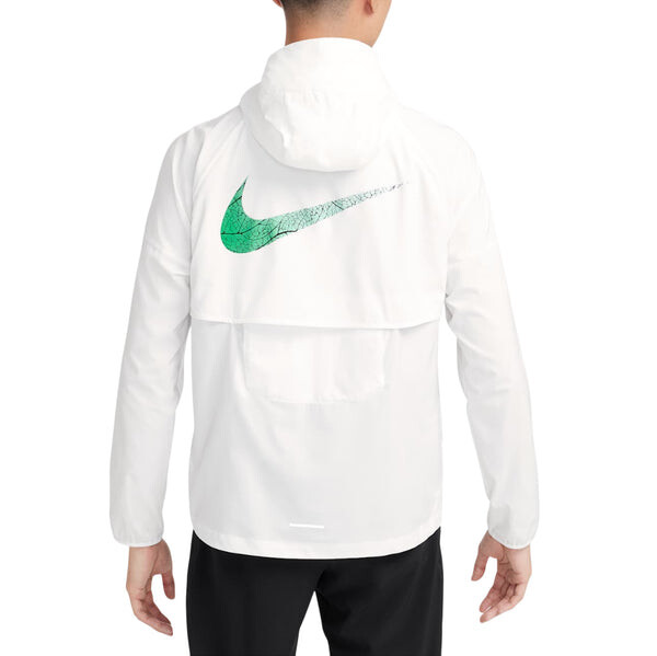 Куртка impossibly light water-repellent windrunner running jacket asia sizing 'kipchoge-white green' Nike, белый — фото 2