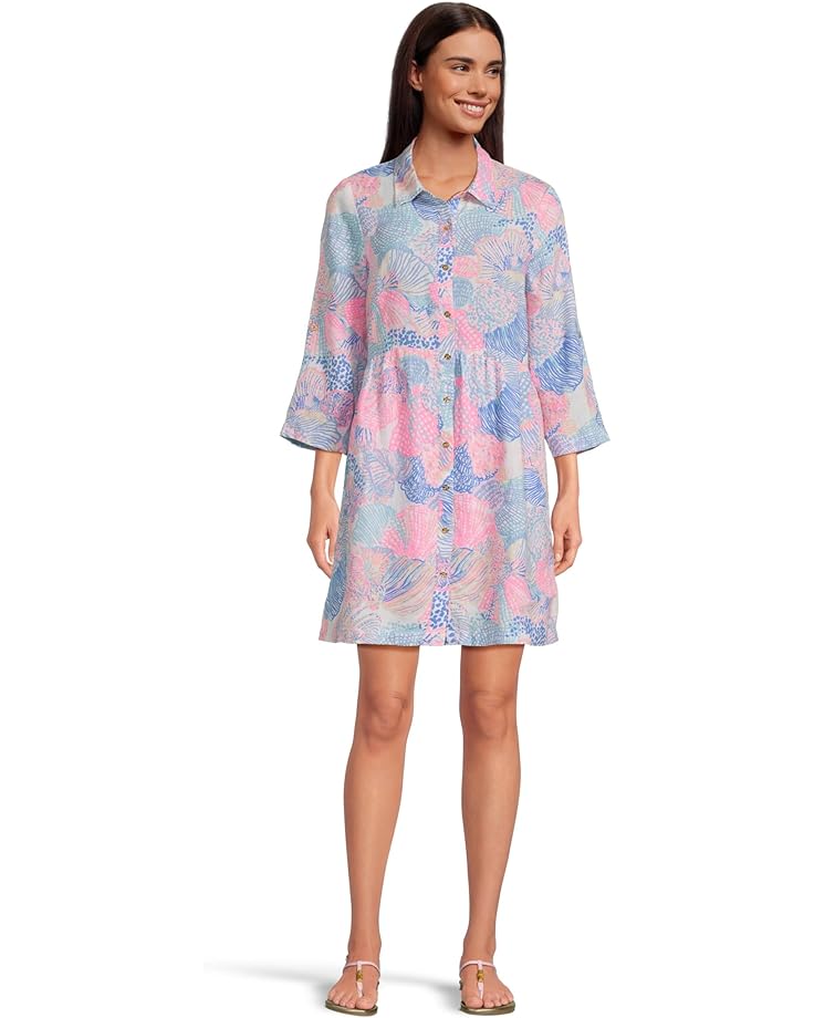 

Платье Lilly Pulitzer Shaela Dress, цвет Multi Roar Of The Seas