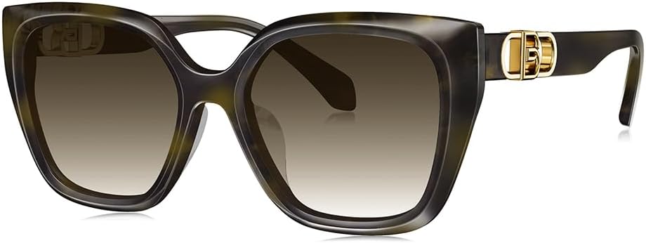 

Женские элегантные модные солнцезащитные очки BOLON в форме «кошачий глаз» с поляризованными линзами, эксклюзивный бренд очков EssilorLuxottica, Floral Tawny/Gradient Tawny Grey Exclusive Gift Set