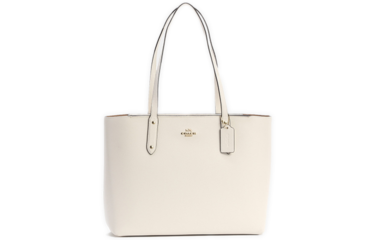 

COACH Сумка-шоппер Central Leather Tote Bag, женская, чисто-белая