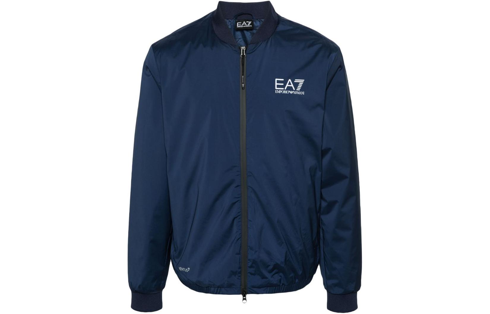 EMPORIO ARMANI Куртка EA7 SS24 мужская морская синяя, Marine Blue — фото 3