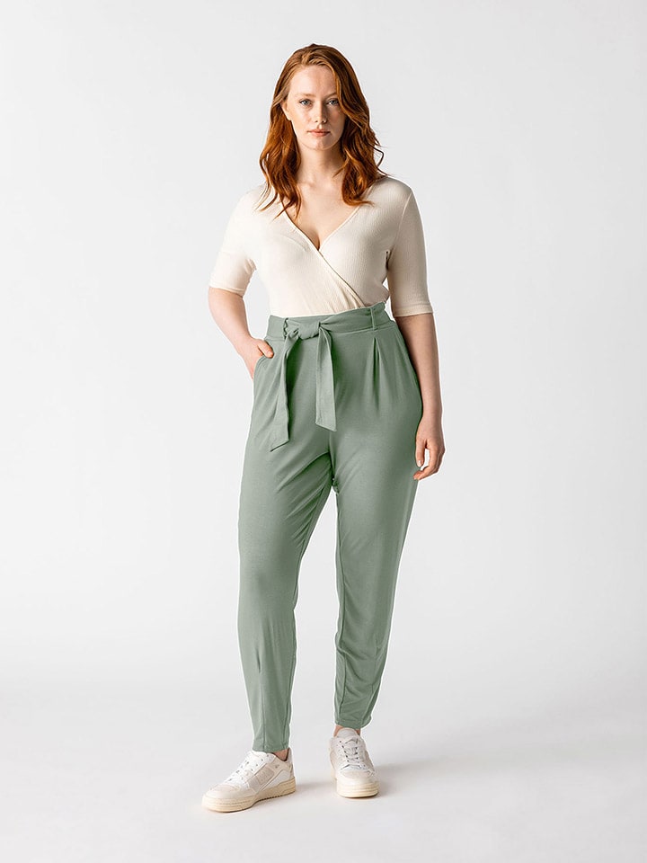 

Тканевые брюки Les Lunes Hose Jade, зеленый