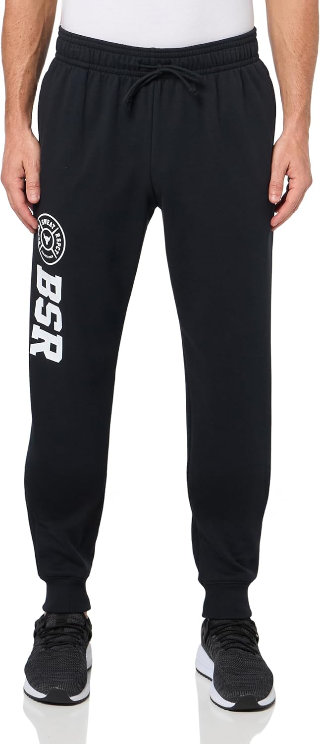 

Мужские флисовые джоггеры Project Rock Rival от Under Armour, (001) Black/White/