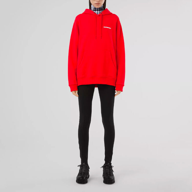 Толстовка унисекс Burberry Bright красный — фото 3