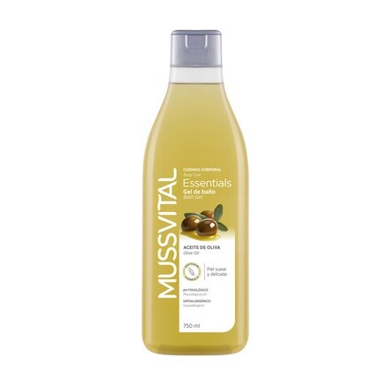 

Гель для ванны с оливковым маслом Essentials 750 мл Mussvital