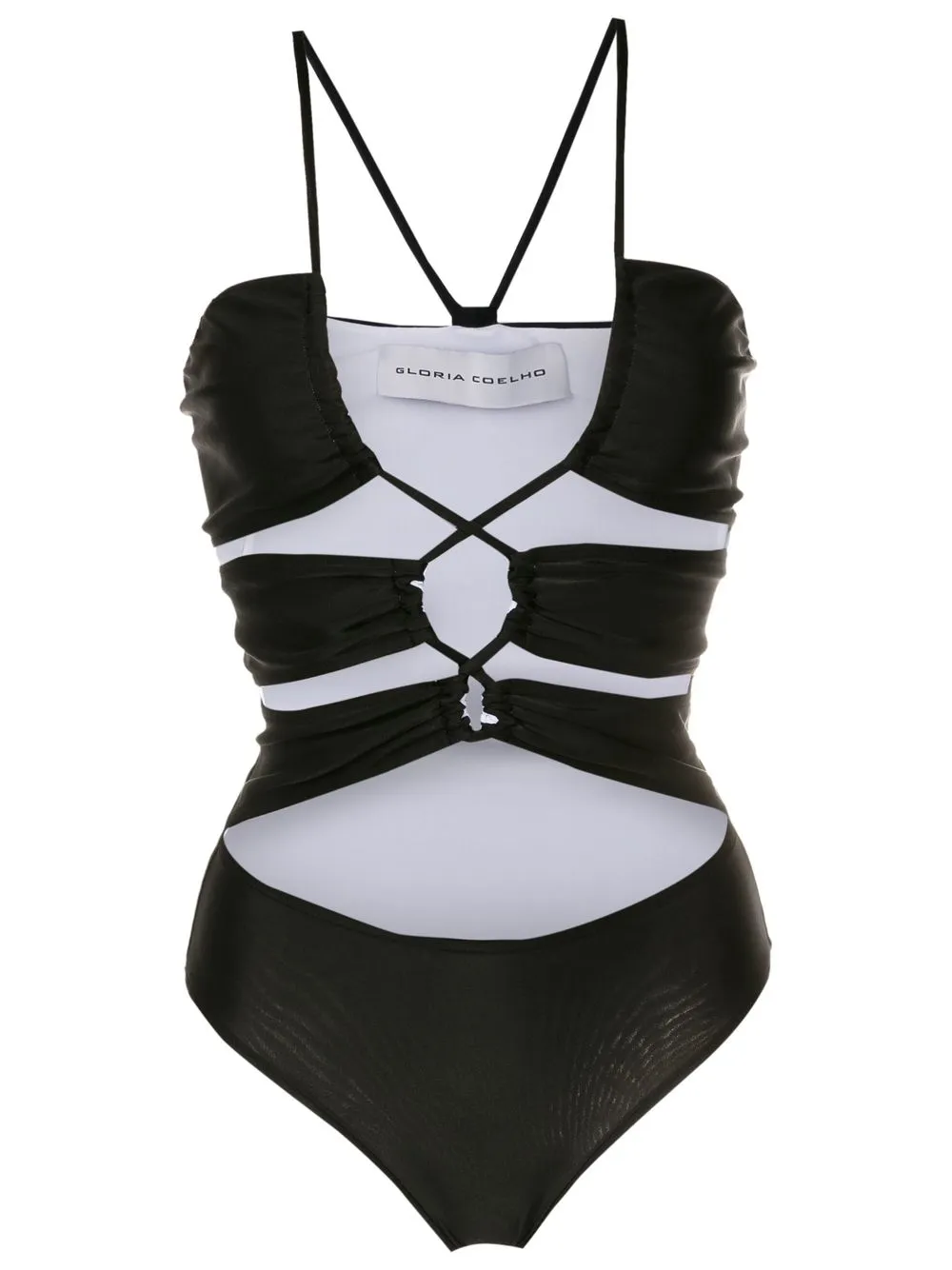 

Купальник Maillot с вырезами Gloria Coelho, черный