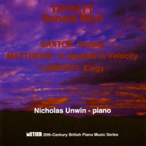 

CD диск Unwin, Nicholas: Piano Works