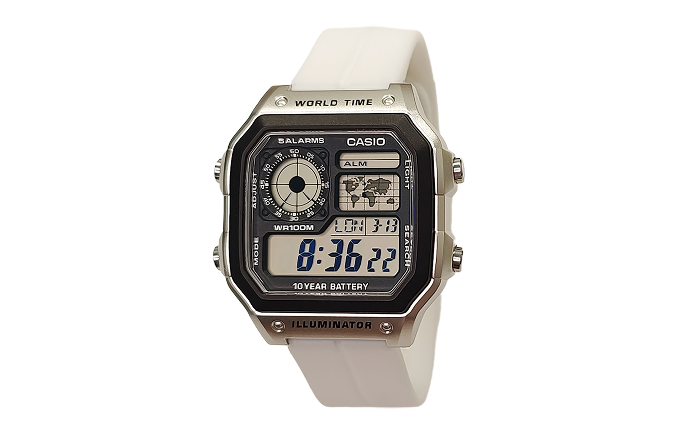 

Унисекс молодежные черные часы CASIO