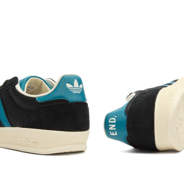 End x Gazelle Indoor Pro Adidas, real teal, core черный & off белый — фото 3