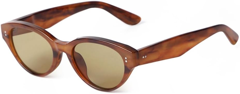 

LVTFCO Маленькие солнцезащитные очки «кошачий глаз» для женщин, милые узкие очки в стиле ретро-винтаж, узкие солнцезащитные очки «кошачий глаз», модные солнцезащитные очки, C5