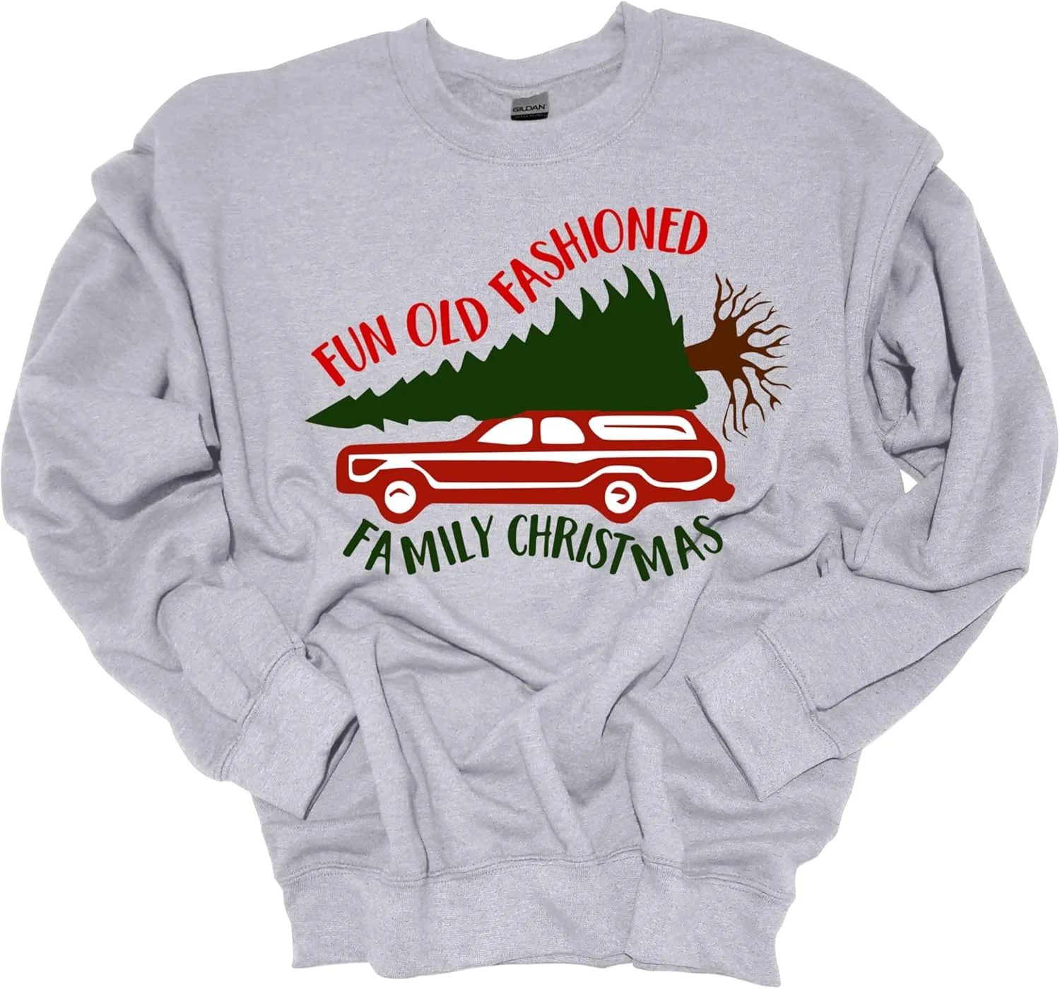 

Trenz Shirt Company Unisex свитшот с принтом Griswold Family Christmas