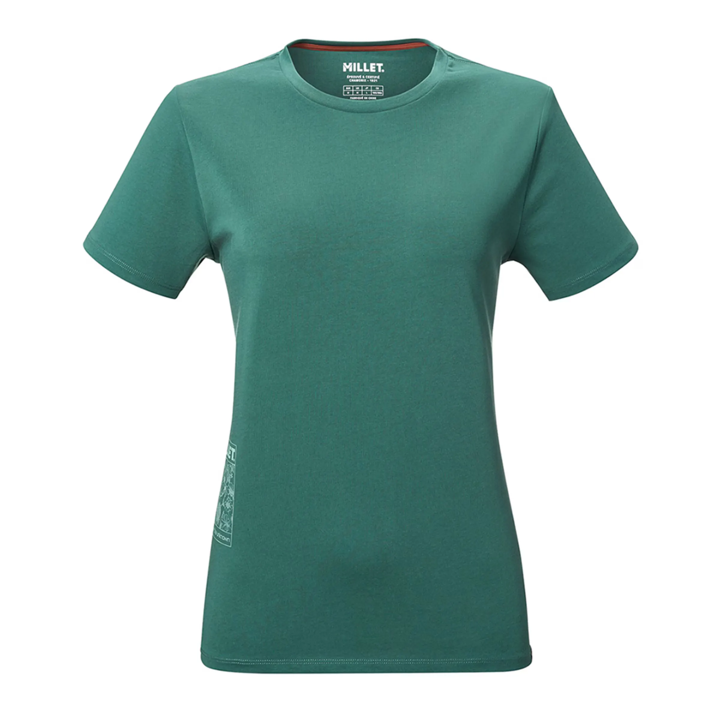 

Женская футболка CHAMONIX FLOWER TS SS W Millet, зеленый