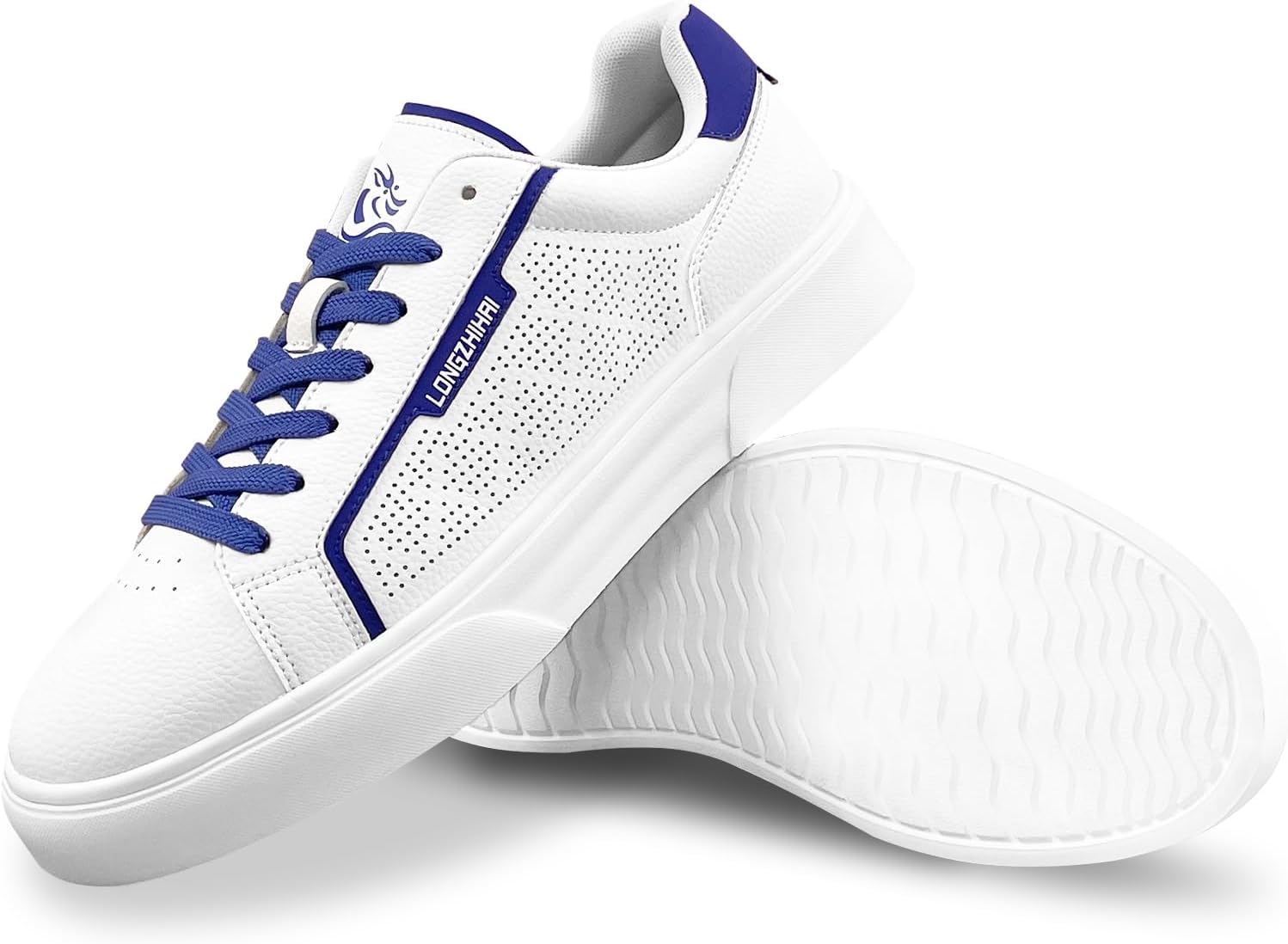 

Мужские модные кроссовки, удобные, легкие, повседневные туфли для мужчин, деловой стиль Generic, синий