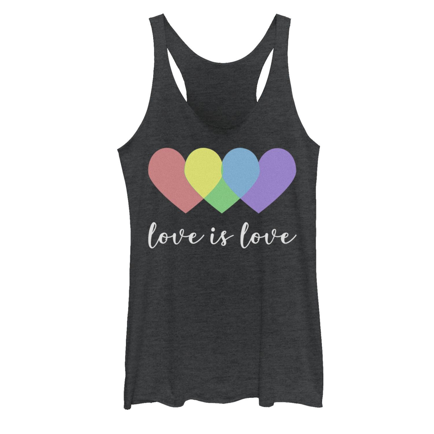 

Майка с многослойными сердечками для юниоров Fifth Sun "Pride Love Is Love"