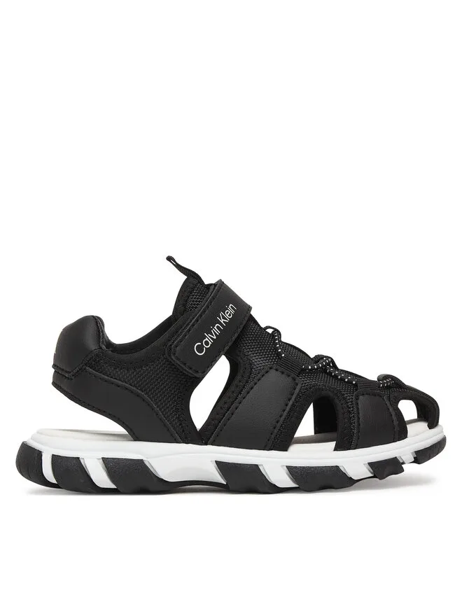 Calvin Klein Сандалии на липучках V1B2-83320-1591 черные