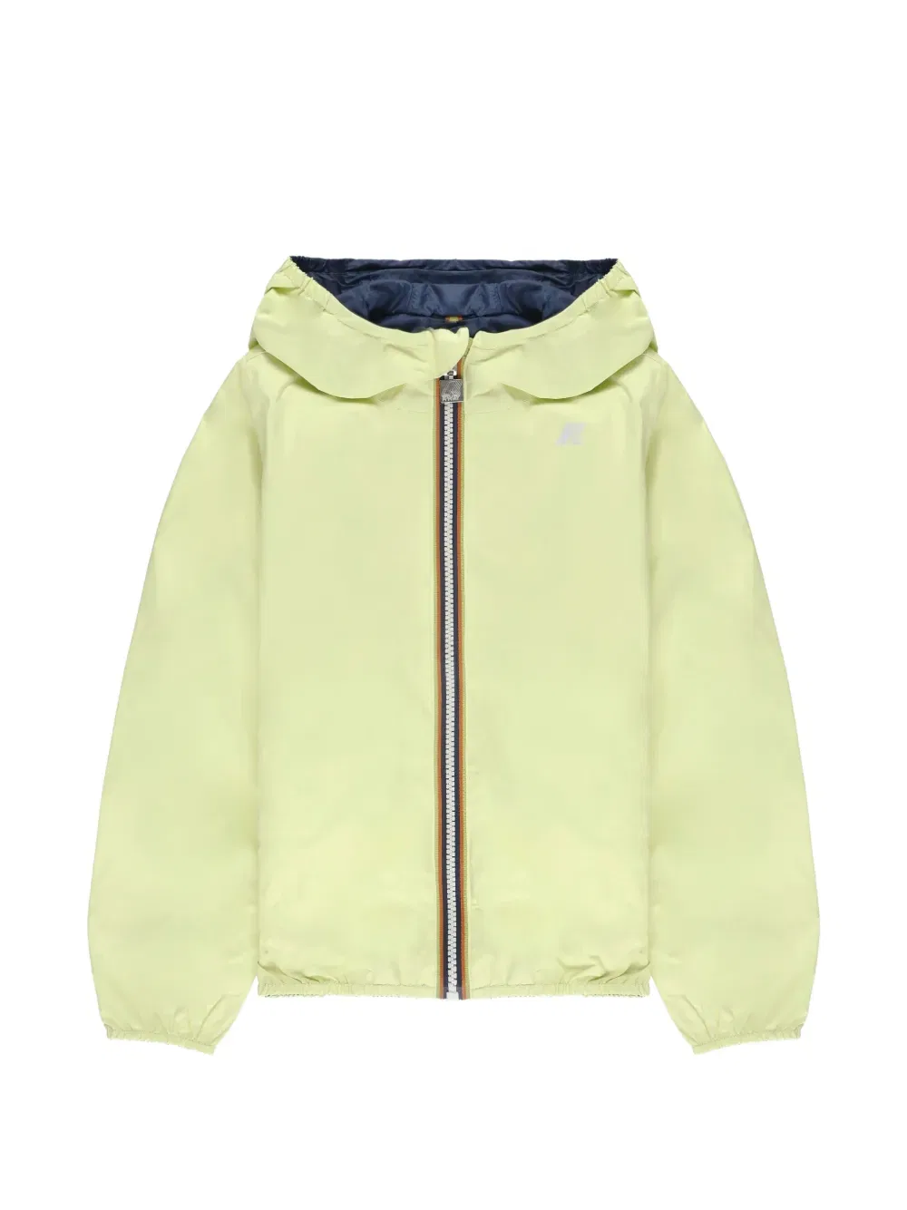 Куртка с капюшоном на молнии P. jake plus.2, двусторонняя K Way Kids, желтый