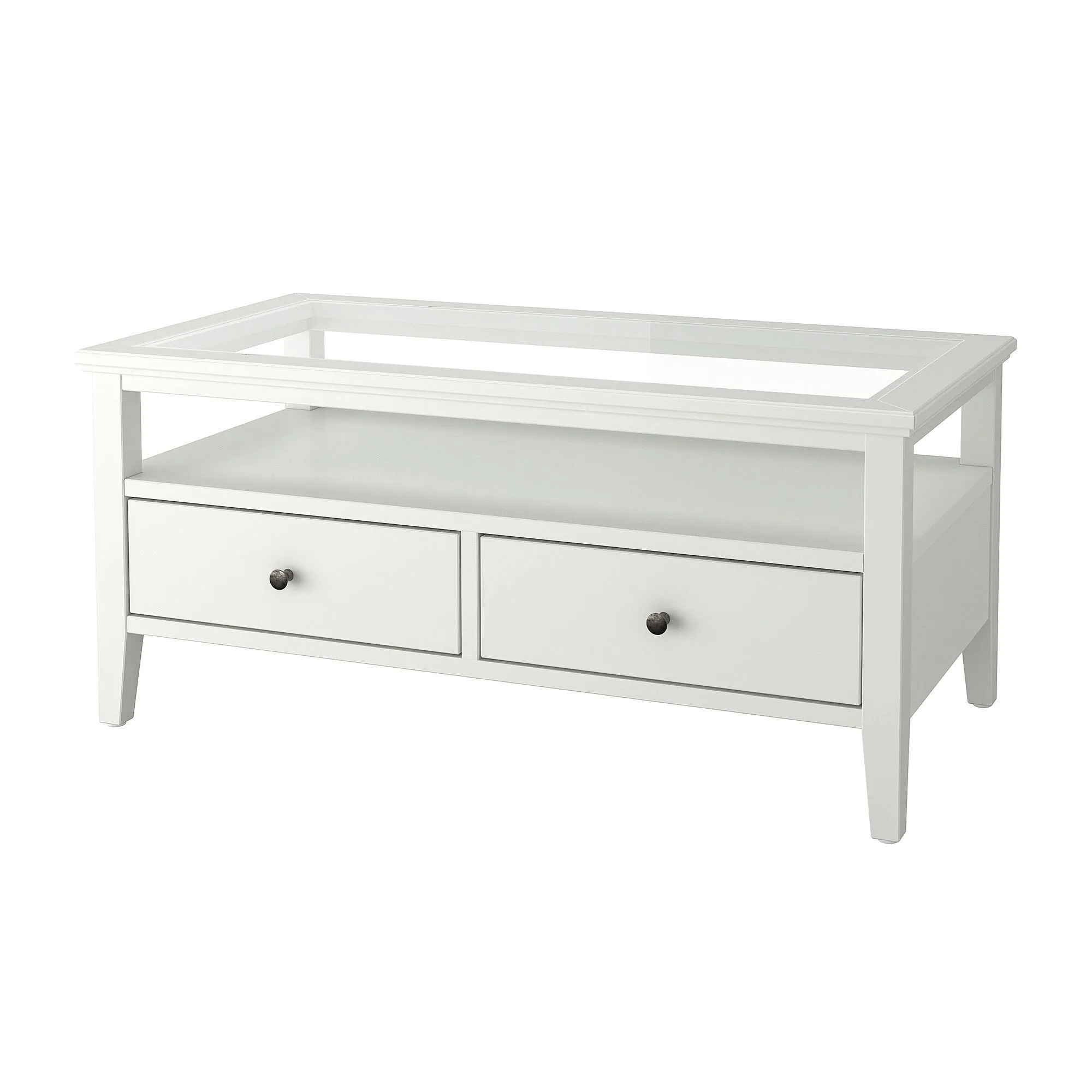 Журнальный столик, белый, 107x55 см, IDANÄS IKEA