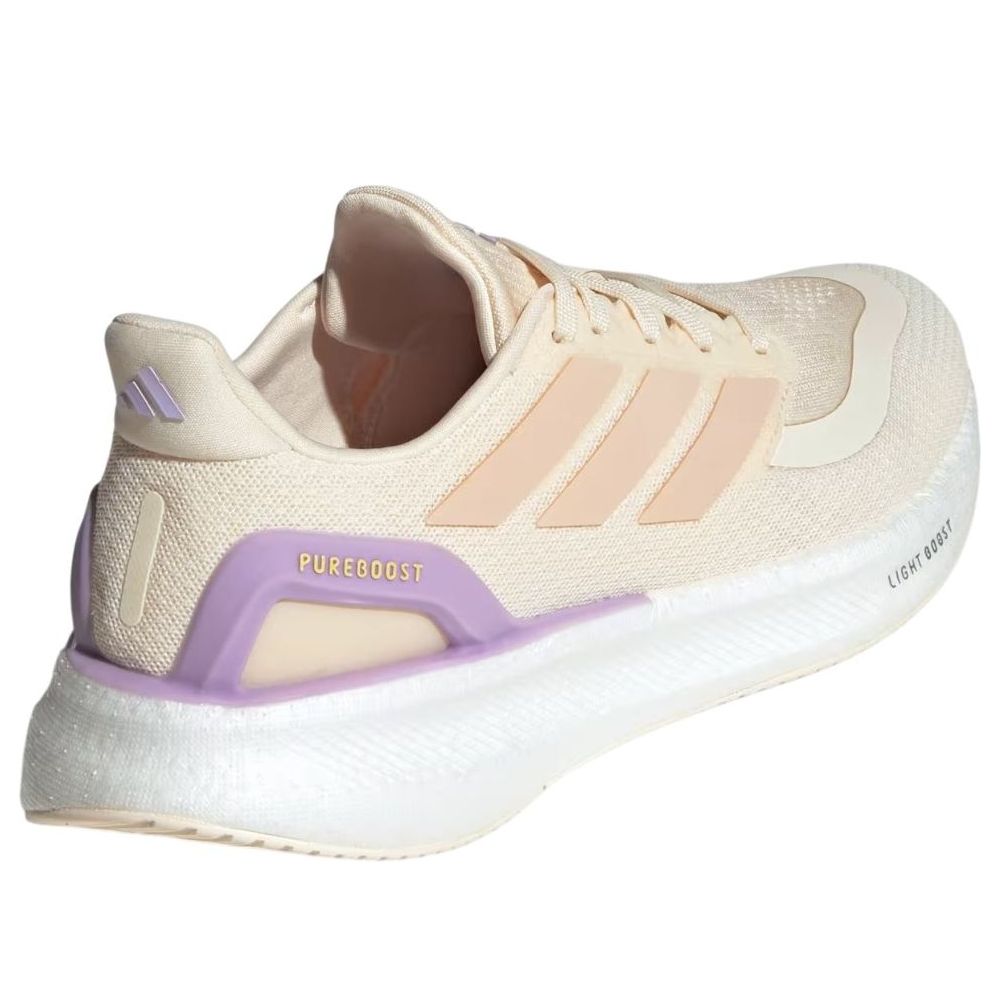 Кроссовки (WMNS) adidas Pureboost 5 'Chalk White Wonder Quartz' — фото 4