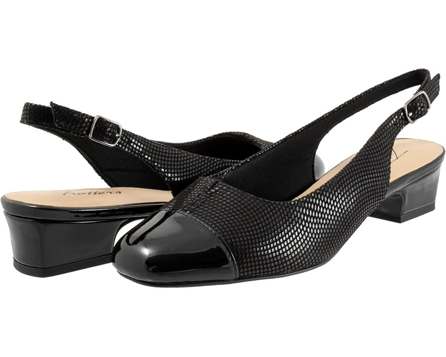 Туфли Trotters Dea, цвет Black Mini Dot