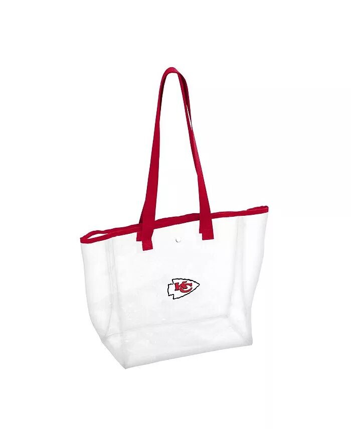 

Женская прозрачная сумка-тоут Kansas City Chiefs Stadium Logo Brands, красный