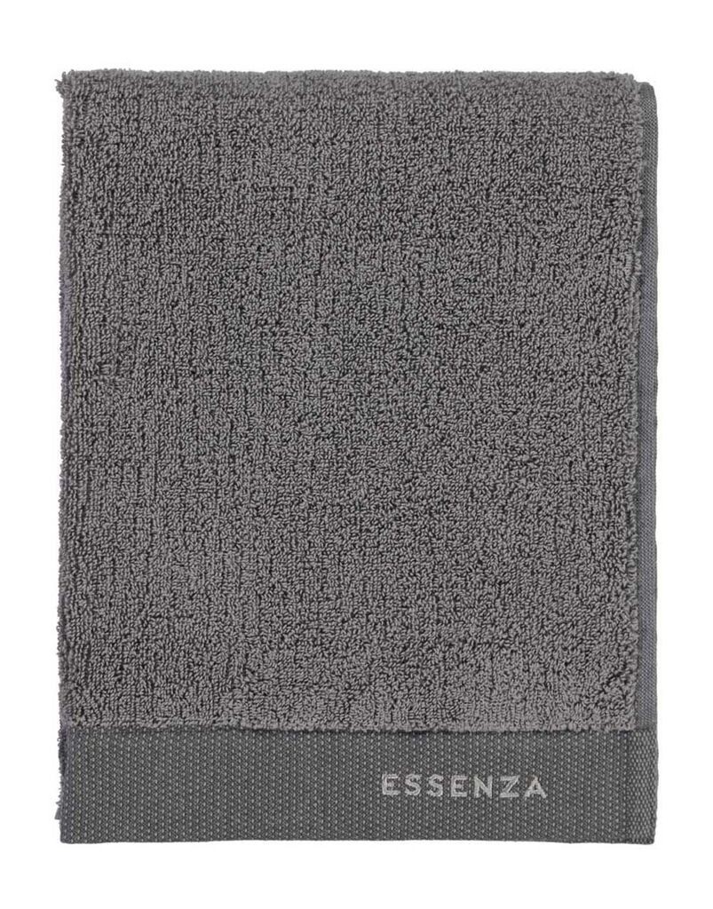 

Коврик для ванной Essenza Connect Organic Uni I размер 60x100 l цвет серый серый l чистый хлопок