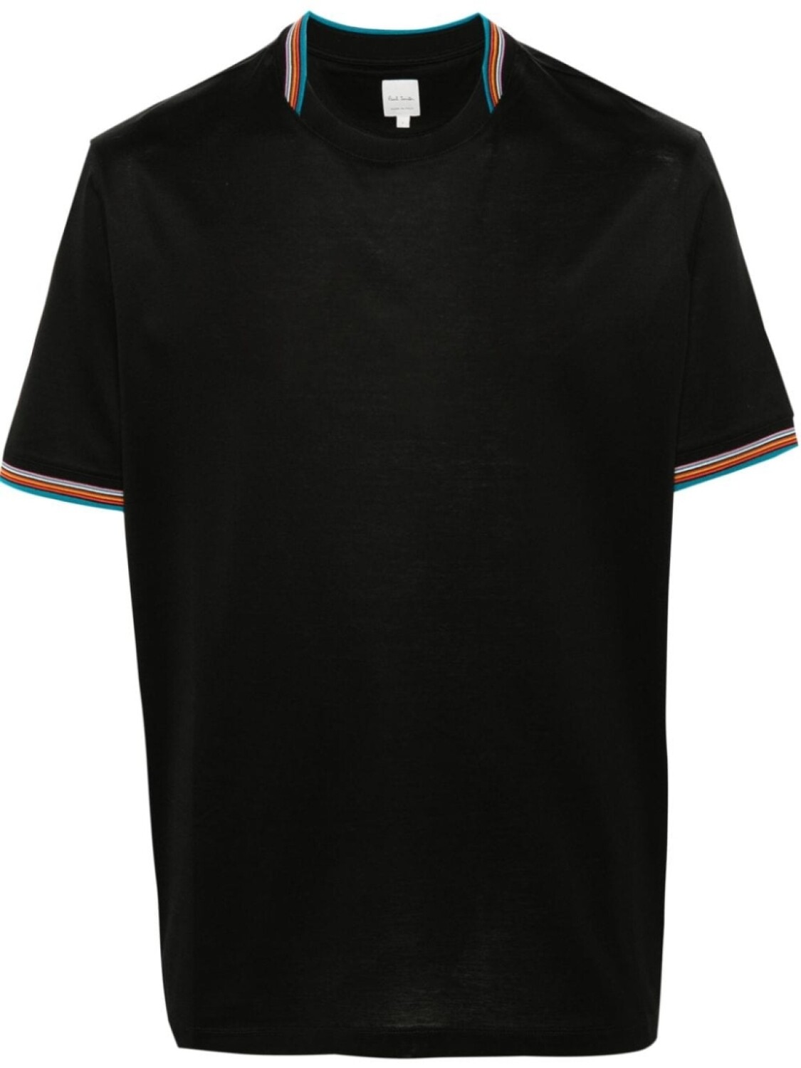 

Футболка с отделкой Artist Stripe Paul Smith, черный